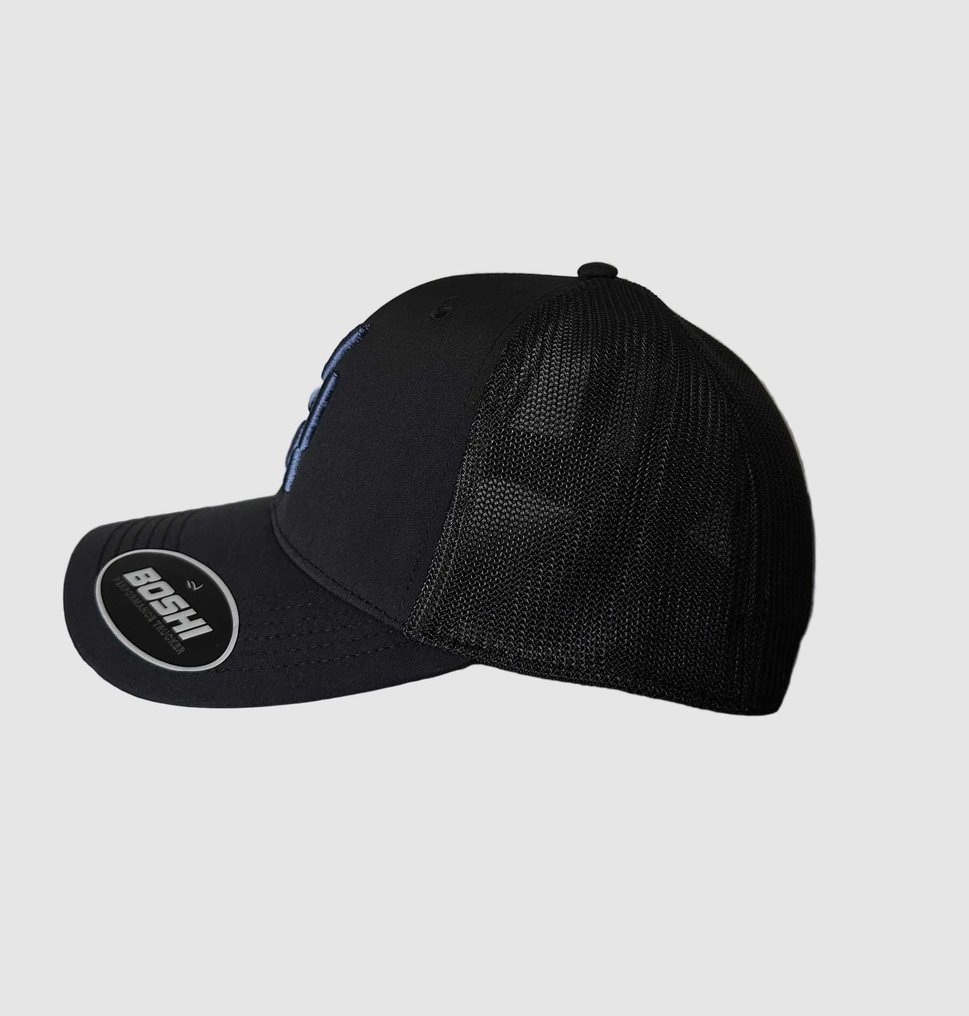 ARKT Black Performance Trucker Cap – side view
