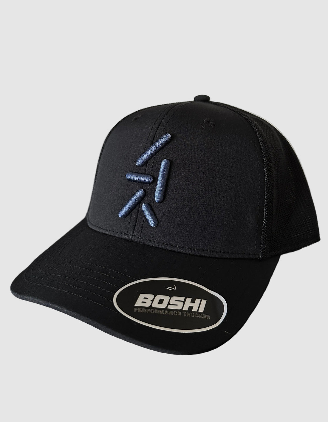 ARKT Black Performance Trucker Cap – front view