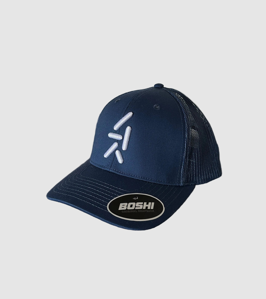 ARKT blue 'original' trucker cap with white logo