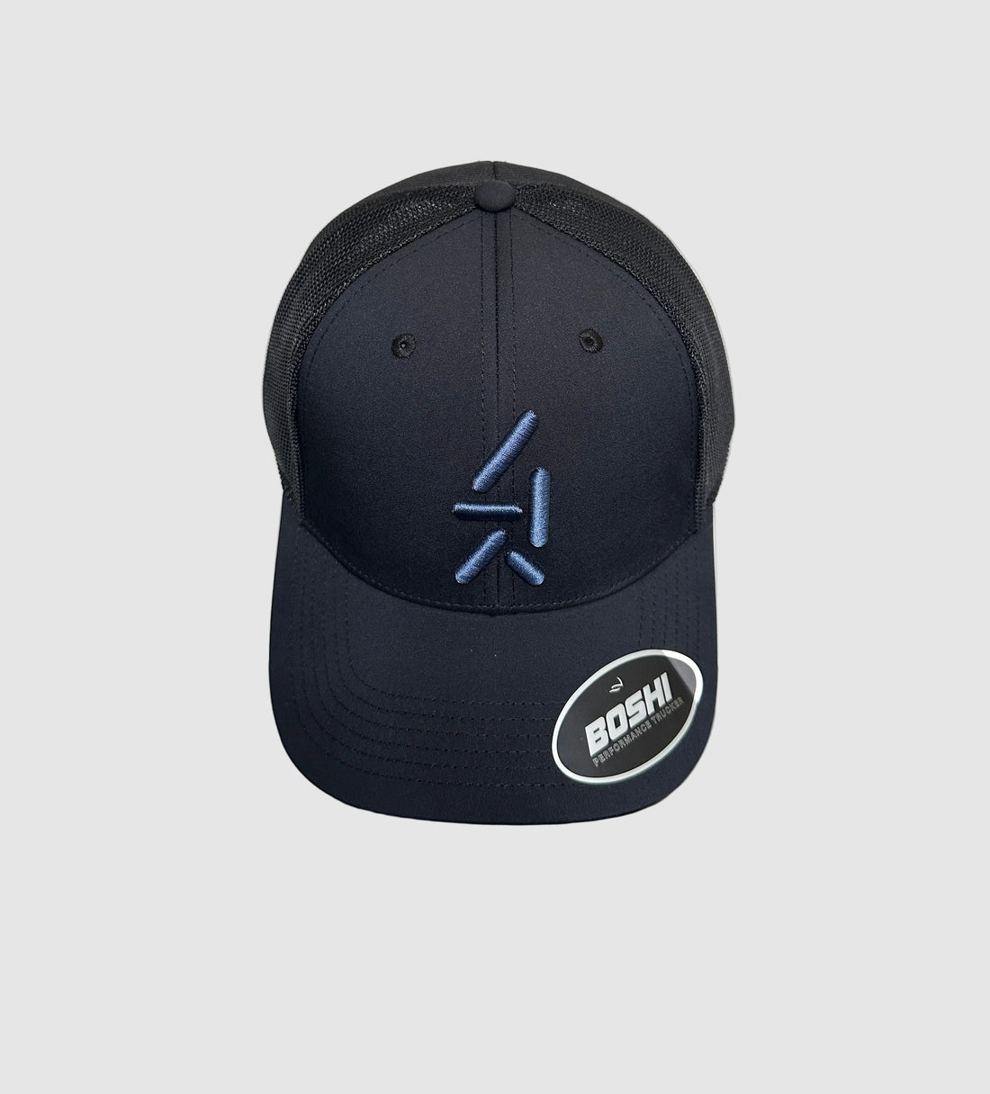 ARKT Black Performance Trucker Cap – front view