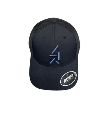 ARKT Performance Trucker — Black & Steel Blue